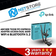 TP-LINK ARCHER TX55E PCI EXPRESS ADAPTER AX3000 DUAL BAND WIFI 6 BLUETOOTH 5.2