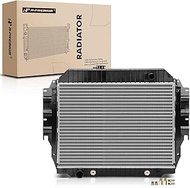 A-Premium Engine Coolant Radiator with Trans. Oil Cooler Compatible with E-150 Econoline 1992-1996, 