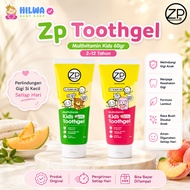 ZP Multivitamin Kids Toothgel - Toothpaste for Children 2-12 Years