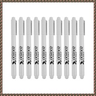 (JREX) 10PC Liquid Chalk Pen Marker For Glass Chalkboard Blackboard white