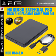 Hardisk external ps3 hen cfw bisa rikues game