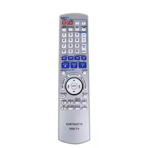New EUR7659Y70 Replace Remote Control For Panasonic DVD Player DMR-ES25 DMR-ES35V DMR-ES45V DMR-ES36