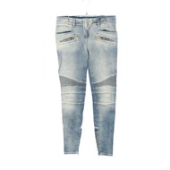 【二手，A級】BALMAIN牛仔褲，機車修身款，純棉，女用機車牛仔褲