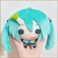 Hatsune Miku Plushie Cute Flat Bean Body Cotton Plush Bag Charm