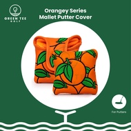 Orangey Mallet Putter - Golf Putter Protective Cover