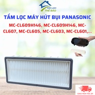 Dust Filter Compatible with PANASONIC Vacuum Cleaner MC-CL609H146, MC-CL609H146, MC-CL607, MC-CL605,