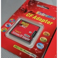 Bullfrog Digital TF To CF TF-CF Adapter Card micro SD Holder Conversion