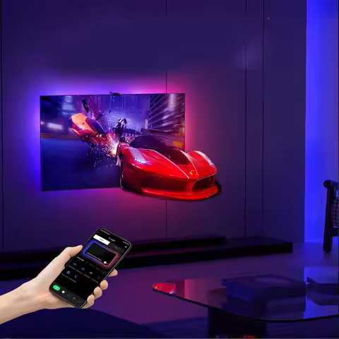 Tv Ambient Backlight 5V Usb Rgbic Led Light Strip Camera 1M 3M 4M 5M App Smart Lighting Screen Color