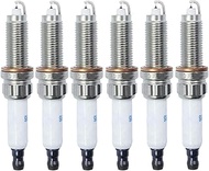 Spark Plug for BMW F25 E89 F10 F11 F32 F33 F20 F30 F31 F34 N20 N63, 6 Pcs Iridium Spark Plug SILZKBR
