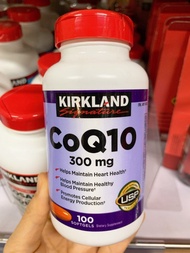 現貨 Kirkland 輔酶CoQ10 300mg 100粒軟膠囊（輔酵素精華）Kirkland Co Q10 300mg 100 softgels