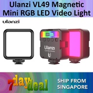 Ulanzi VL49 Rechargeable Magnetic Mini RGB LED Video Light (2287)