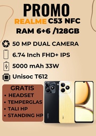 REALME C53 RAM 12GB/128GB (6GB+6GB EXTEND/128GB) GARANSI RESMI