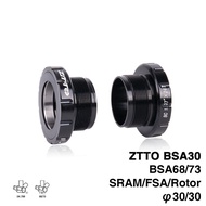 BSA30Ceramic Bottom Bracket BB68Threaded Bottom Bracket 68/35MM Turn BB30/PF30/386Crankset Bottom Br