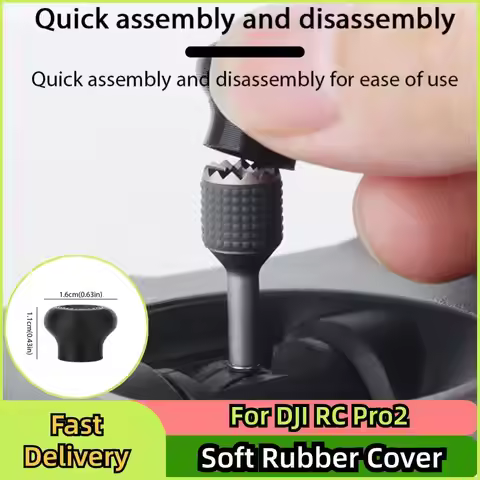 For DJI RC Pro2 Remote Control Joystick Soft Rubber Cover Anti-Skid Thumb Rocker Handle For Mavic 4 