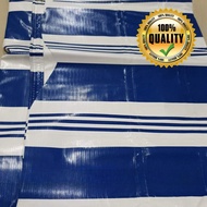 Lona Trapal Waterproof Makapal Stripes Tolda Trapal Awning Roll Up Tarp Tarpaulin Mayama Tarapal 6x6