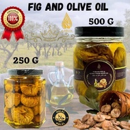 Fig With Olive Oil 250g/500g Dried Fig With Olive Oil Natural High Premium Quality Fig And Olive Oil