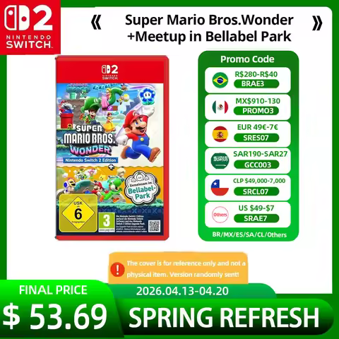 Super Mario Bros. Wonder + Meetup in Bellabel Park - Nintendo Switch 2 Games Deals - Nintendo NS2 Ph