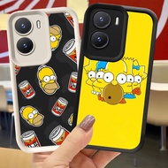 XI34 Simpson Casing for VIVO Y33e IQOO Z9X 13 Z9 Y75 Y83 Y01 Z10 Y73 V17 5G Black White