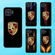 Porsche automobile brand black border Oppo A93 phone case