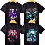 Jeje KIDS Children's and Adult T-shirts JUJUTSU KAISEN GOJO SATORU/SUKUNA BLACK (100-150) -8-13
