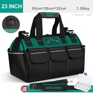 Tool Bags/Tas Perkakas 18 inch Bahan Kain Oxford Multifungsi Tahan lama /Alat Perkakas / Electricia