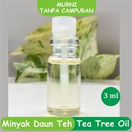 3ml minyak daun teh murni tea tree pure essential oil atsiri