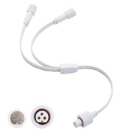 Permanent Outdoor Lights Extension Cable for Govee,Waterproof Extension Cord Compatible with Govee 3