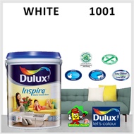 1001 WHITE ( 1L ) DULUX INSPIRE INTERIOR SMOOTH SHEEN PAINT