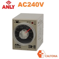 ANALOGUE TIMER AC240V AH3-N ANLY 1S, 3S, 6S, 10S, 30S, 60S, 1M, 3M, 6M, 10M, 30M, 60S