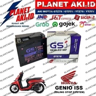 Aki Motor Honda Genio Iss Gtz7S Accu Kering Mf