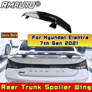 For Hyundai Elantra Rear Trunk Spoiler Wing Rear Roof Spoiler Roof Wing for Hyundai Elantra 7th Gen 