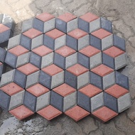 ♻ paving 3D ,hidrolik k300 , conblock 3D , paving 3 dimensi