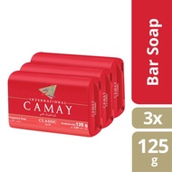 BRAND CAMAY SOAP 125GM CLASSICNATURALCHIC 3 VARIATIONS