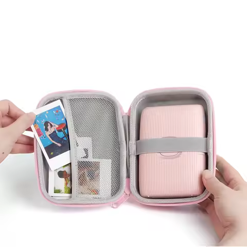 Carrying Shockproof Case Bag For Fujifilm Instax Mini Link /Liplay /EVO/ SP-2 Printer, Mesh Pocket f