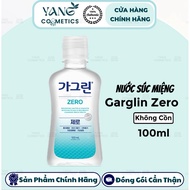 Garglin Zero Alcohol-Free Mouthwash 100ml Prevents Plaque - ZeroBlast Cool and Fragrant