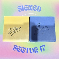 Signal SECTOR 17 ALBUM SEVENTEEN New Beginning Ver. Dk Dokyeom, New Heights Ver. Wonwoo