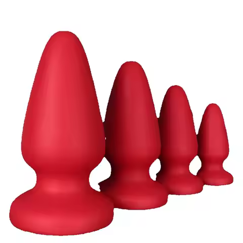 NEW Smooth Huge Anal Plug Soft ButtPlug Silicone Anal Dildos Women Men Big Anal Dilation G-spot Mass