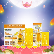 [GARNIER] Tinh Chất Vitamin C Cô Đặc Giúp Sáng Da & Mờ Thâm Hiệu Quả Bright Complete Ampoule Serum 1