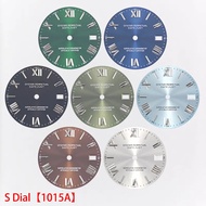 NH35 S Logo Date Watch Dial Silver Nail No Luminous for Seiko Mod Parts Fit NH35A NH36 4R 7S Movemen
