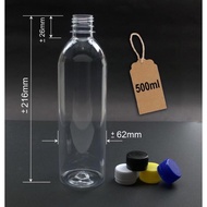 (1305) [BP PLASTIC] 0.5Liter/500 ML | 10PCS Per Bundle | BOTOL PLASTIK | BOTOL JUS | BOTOL KOPI | BO