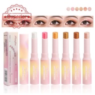 Jelly Water Gloss Eyeshadow Stick Eye Makeup With Bouncy Highlighter 6 Colors Fine Tube Z9q5