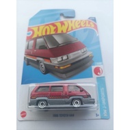 Hot Wheels - 1986 Toyota Van Red HW J-Imports