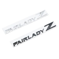 Car Metal Fairlady Z Letters Logo Trunk Body Badge Emblem Decals Sticker For Nissan 350z 359z 370z Z