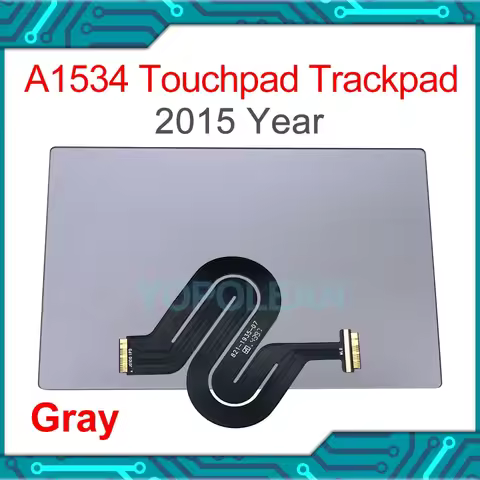Original Space Gray Trackpad with Cable For Macbook 12" A1534 Touchpad 2015 Year