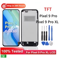Tested TFT Touch Screen for Google Pixel 9 Pro, 9 Pro XL GGX8B, LCD Screen Digitizer Replacement for