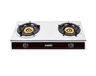 เตาแก๊สสเตนเลสตั้งโต๊ะ 2 หัวแก๊ส ZAGIO รุ่น GY-72-18 ขนาด 72 ซม. สีสเตนเลส  No: 60371911