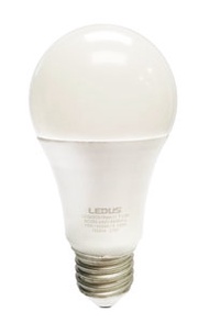 LEDUS - LED 15W 燈膽 球膽 球泡 燈泡 (E27螺頭冷白光)