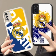 GK-74 Real Madrid Black and White Silicone Casing for OPPO Realme A16s C75 A11S 7I A33 A53 A54S A16 