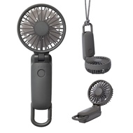 Rhythm (RHYTHM) Handy Fan 2025 High Air Volume Silent 3WAY (Handheld Neck Strap Tabletop) [Domestic 