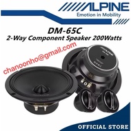 ALPINE DM-65C - 6.5" COMPONENT 2 - WAY SPEAKER/CAR SPEAKER/SPEAKER KERETA